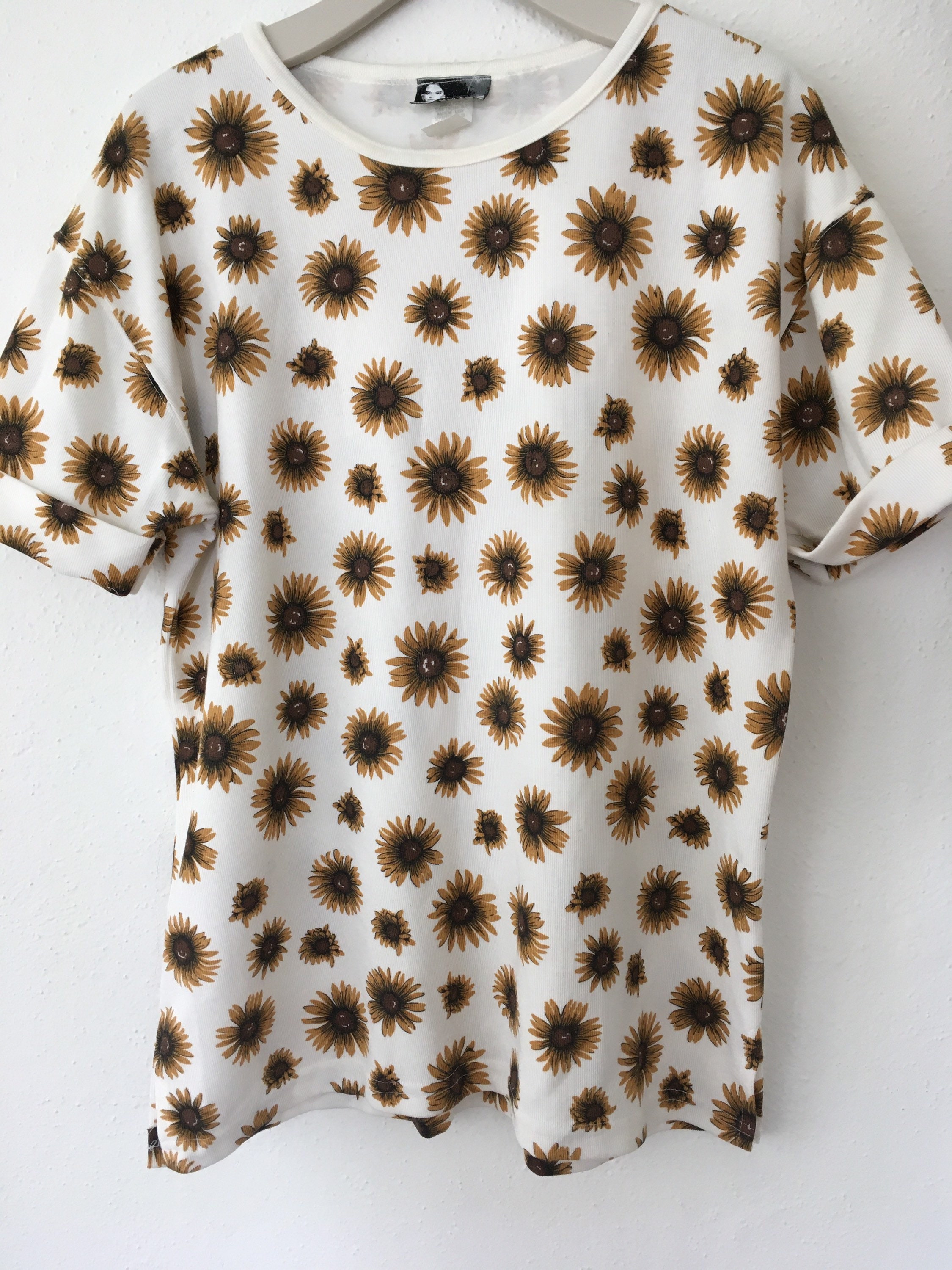 90s Sunflower Shirt - Etsy