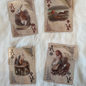 Carte à jouer en quartz transparent - Ace