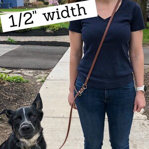 Service dog cross body cheap leash