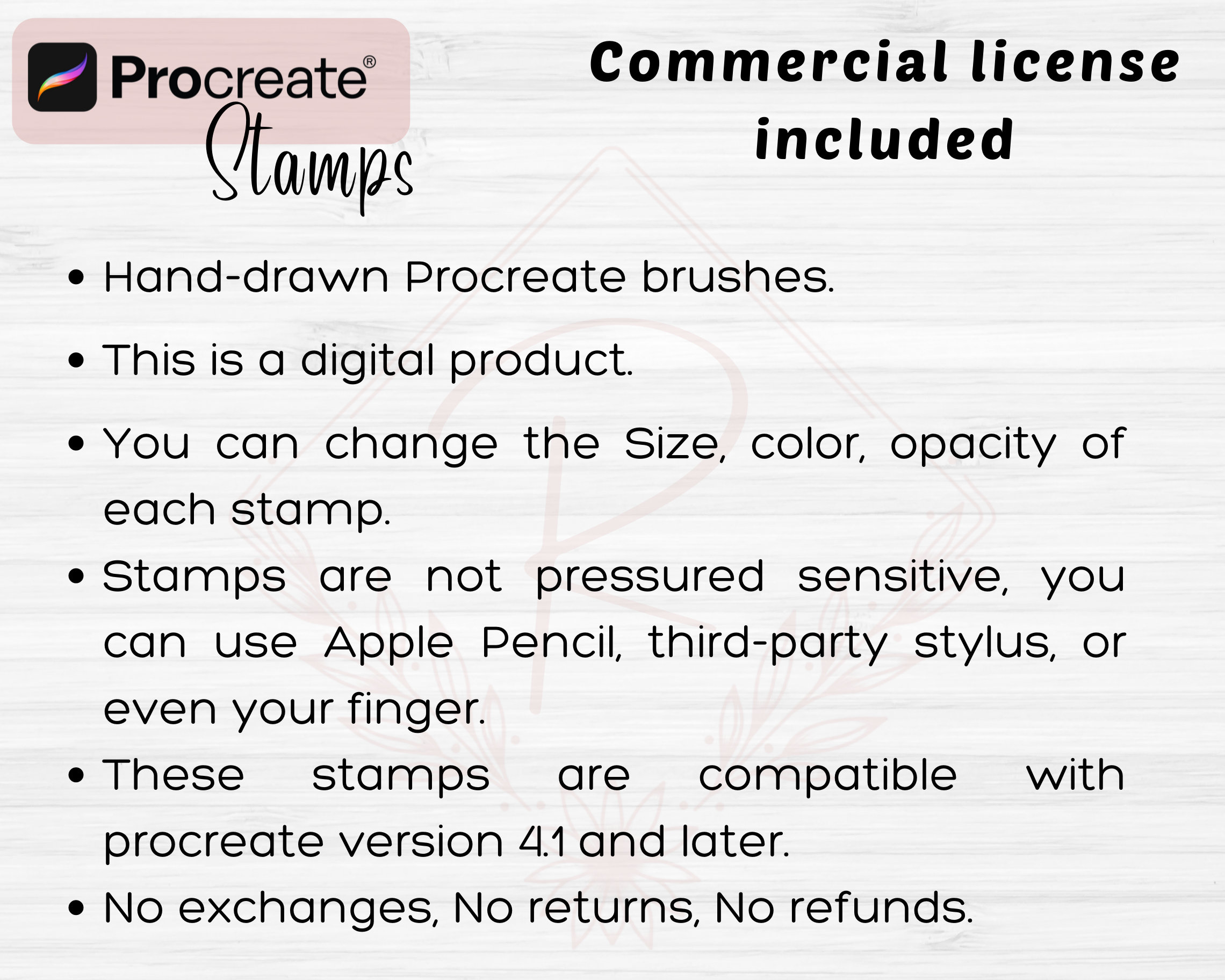 Summer Procreate Stamps | 162 Summer Procreate Brushes | Sea Animal ...