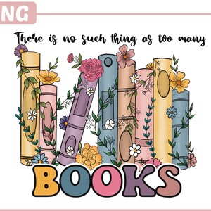 Book Png | Wildflower Book Png | Book Lover Sublimation Design | Reading PNG | Book Clipart | Retro Png |Floral Book Png |Book with Flower 6