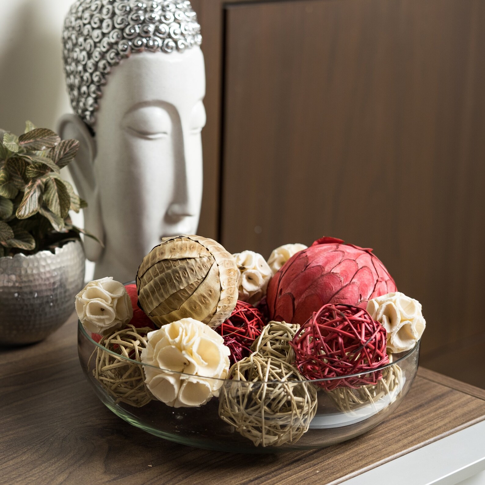 Bowl Fillers Red and White Etsy