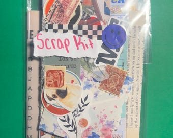 Ephemera Scrap Kit: 50 Piece Mystery Stationary Surprise