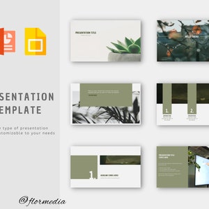 Minimalist PowerPoint Presentation Template, Google Slides, Project Proposal, Creative Business Presentation Plan, Marketing Template