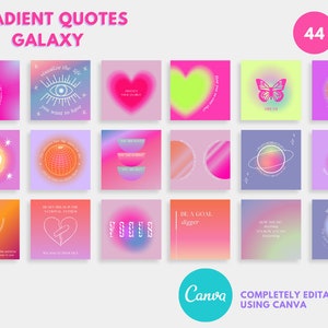 44 Instagram Quote Post-sjabloon, Gedaan voor je leven Coaching Instagram, Instagram-sjabloonverloop, bewerkbare Instagram-berichten Spiritueel