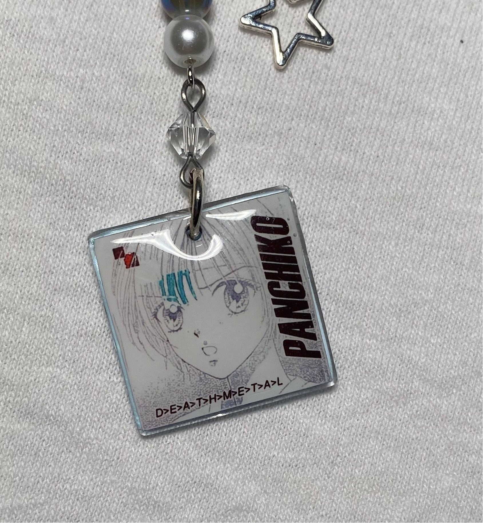 国内で当店のみ Imdelusion - Multi-Charm Punk Keychain Panchiko 'deathmetal