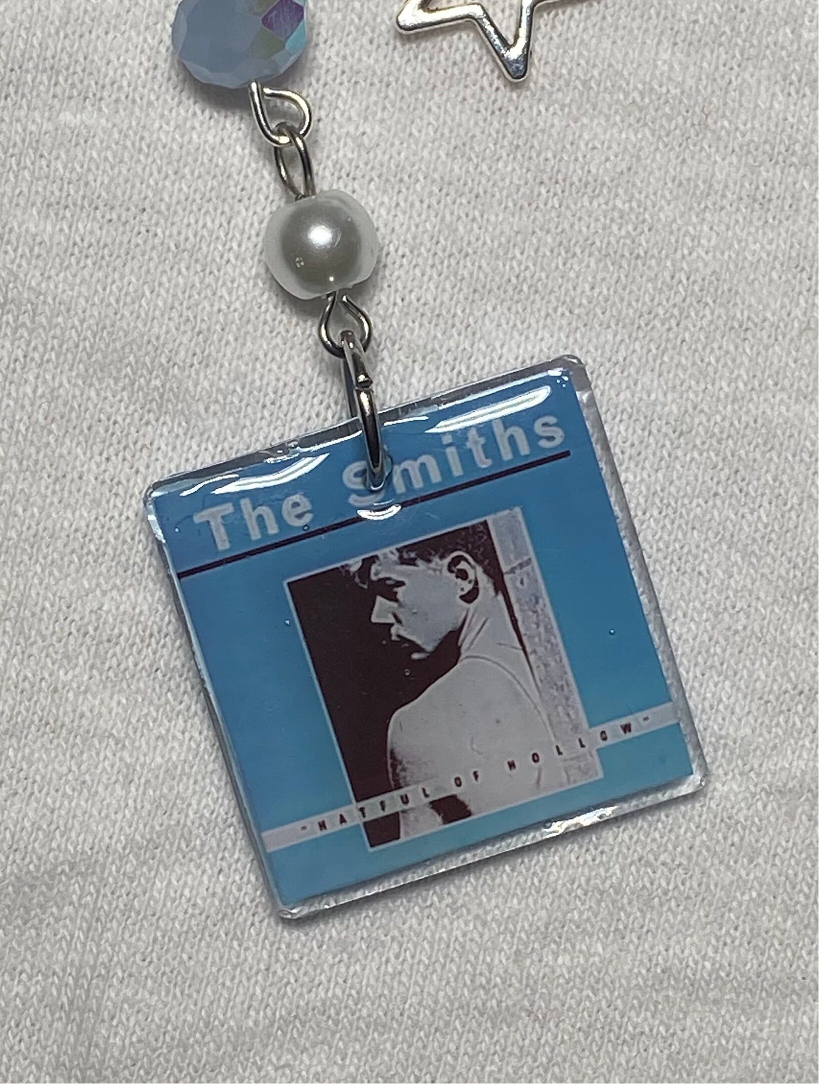 The Smiths 'hatful of Hollow' Album Inspired Beaded Keychain