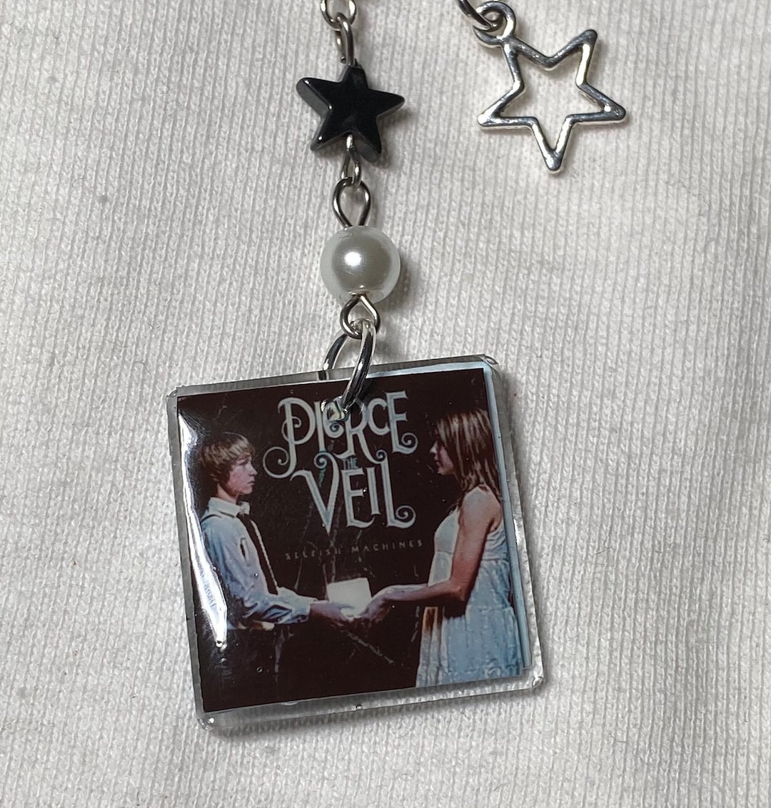 Pierce the Veil 'selfish Machines' Album Inspired Beaded Keychain