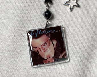 Deftones &#39;Around the Fur&quot; Album inspired beaded keychain / phone charm