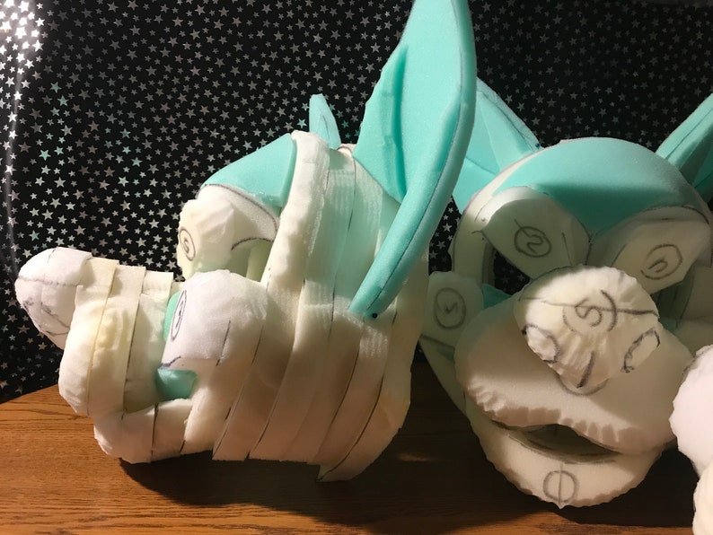 Custom Foam FURSUIT HEAD Base Etsy