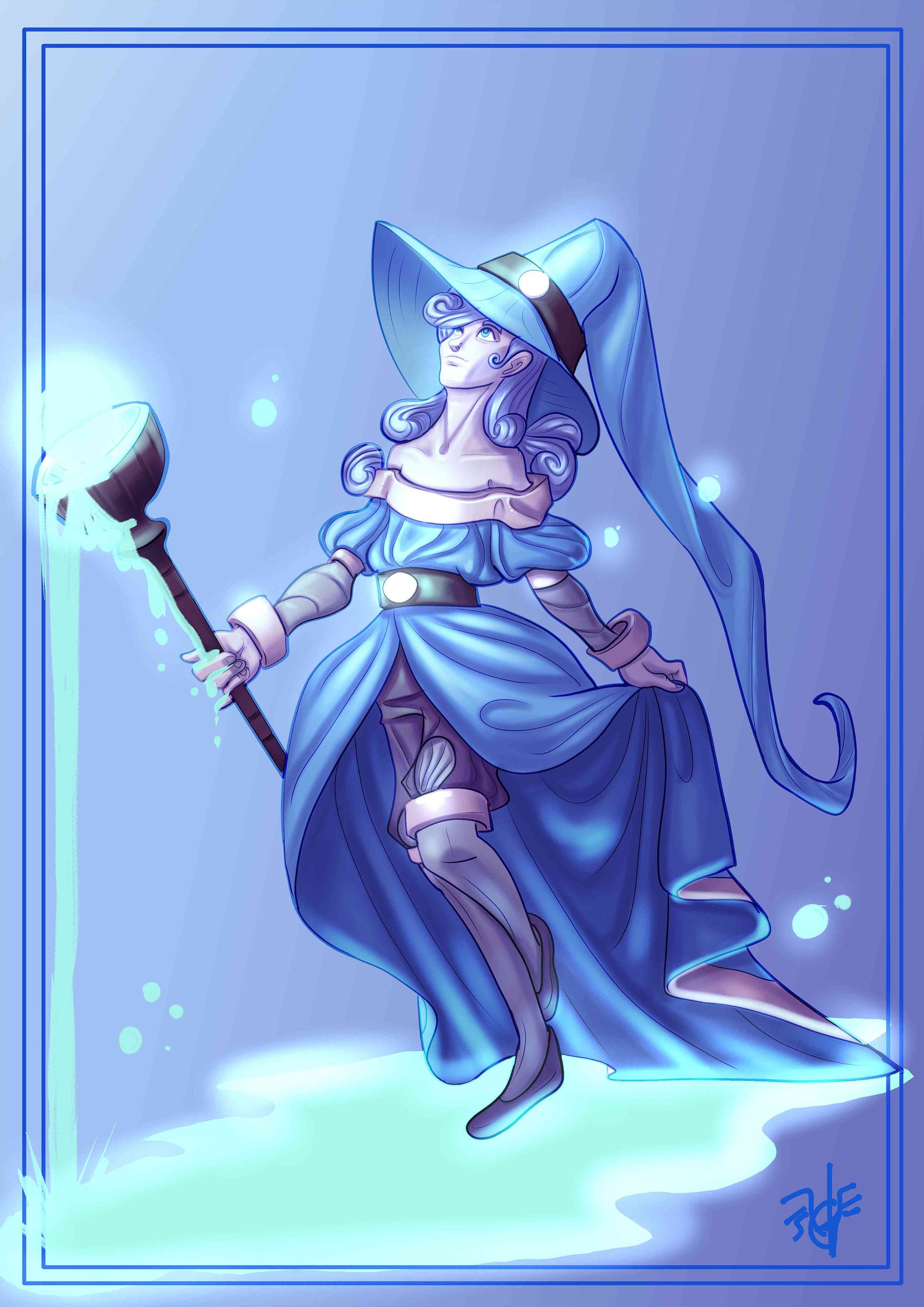 Elemental Water Mage Etsy