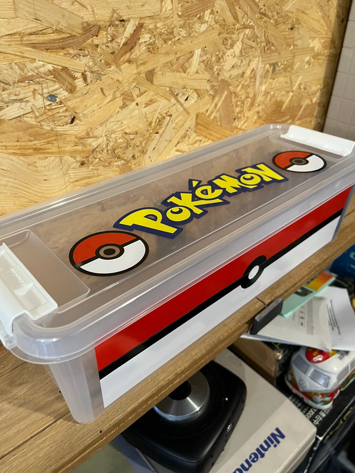 Pokémon Cards Storage Box Etsy