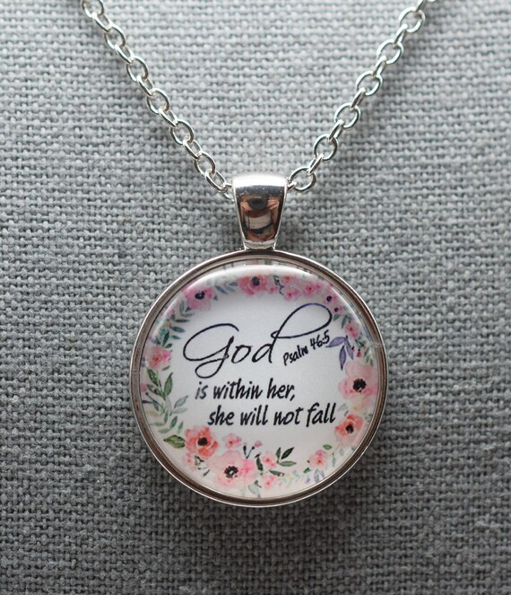 Psalm 46.5 God is Within Her She Will 