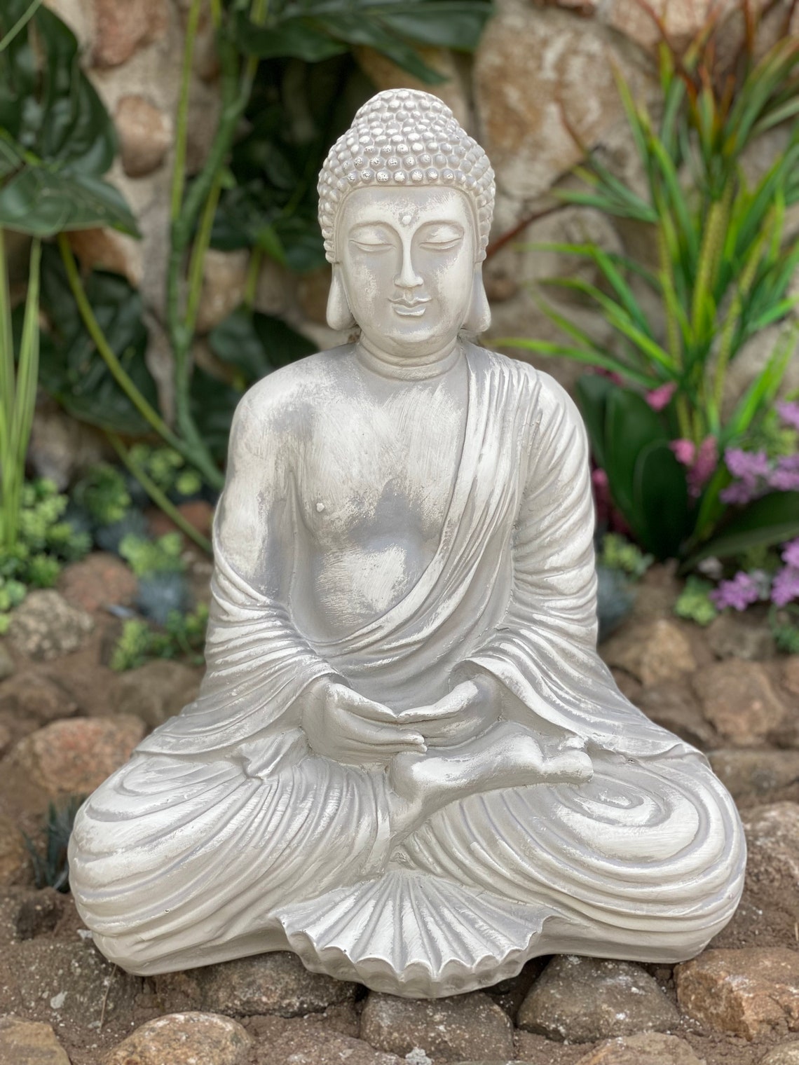 GRANDE statue de BOUDDHA. Décor buddha figure Extérieur massif | Etsy