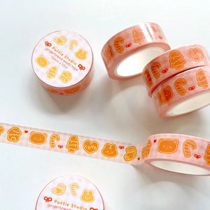 Washi-tape voor peperkoekkoekjes