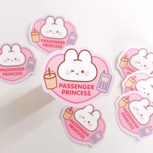Adesivo Princesa Passageira