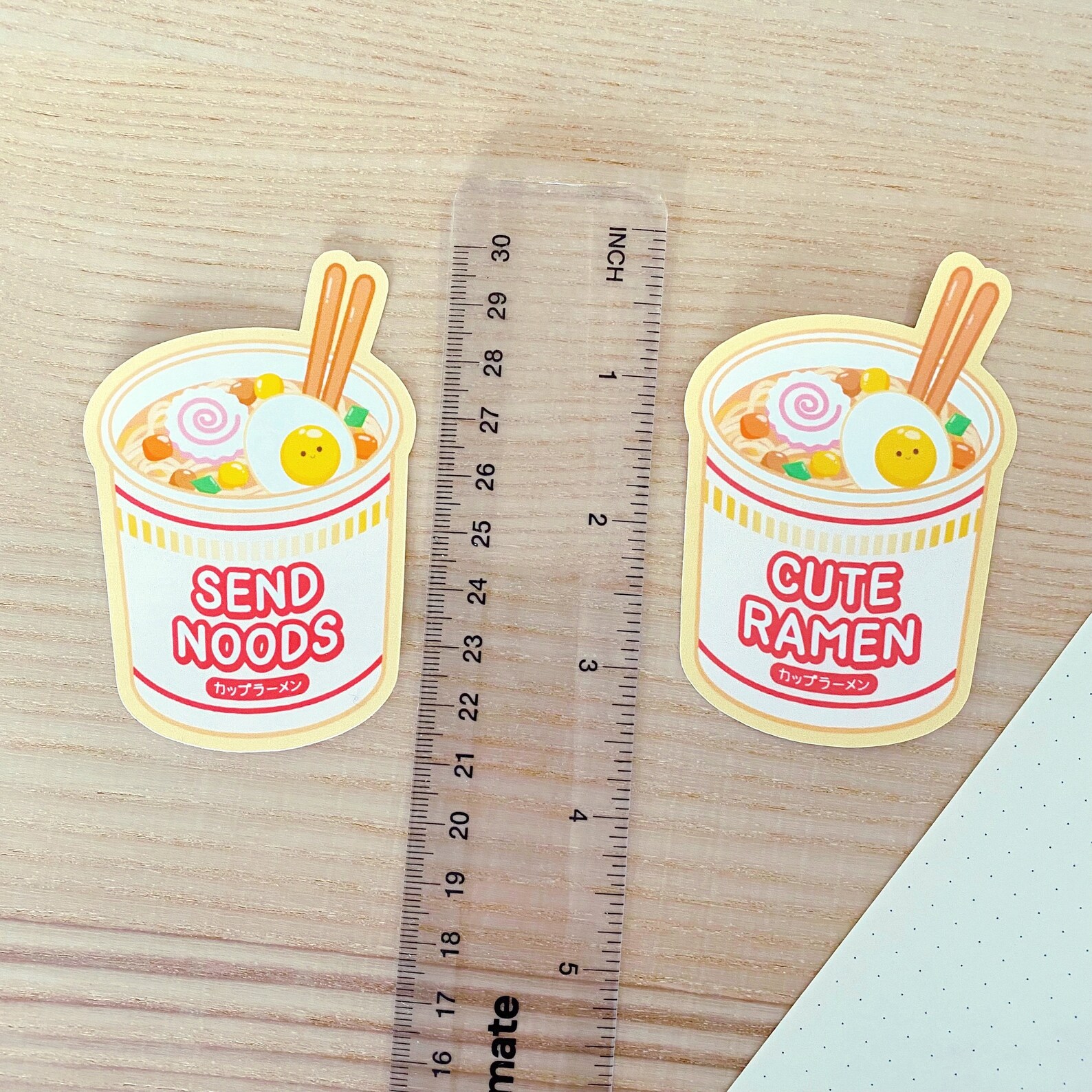 Cup Noodle Ramen Sticker Pack Bullet Journal Scrapbooking Etsy
