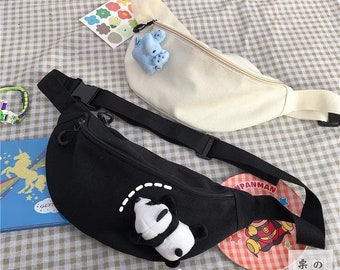 Happy Panda Bamboo Sport Waist Bag Fanny Pack Adjustable For Run Happy Panda Bamboo Sport Waist Bag Fanny Pack Adjustable For Run