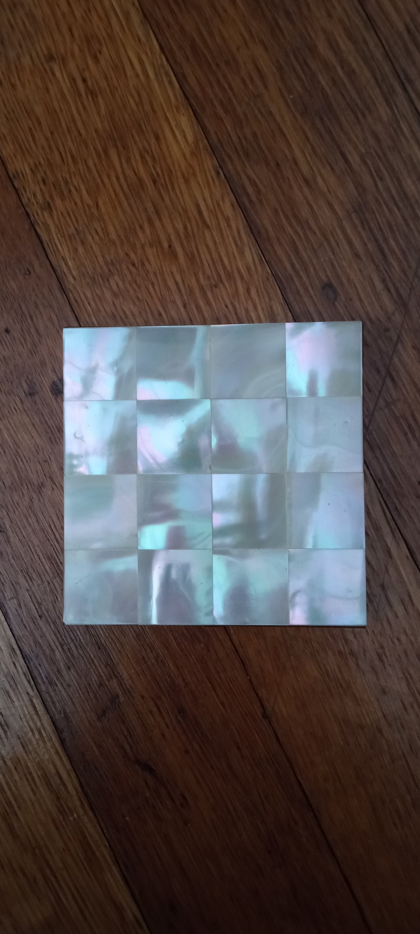 24 Mirror Tile Small Squares 3/4 X 3/4 Inch Square Shaped Glass