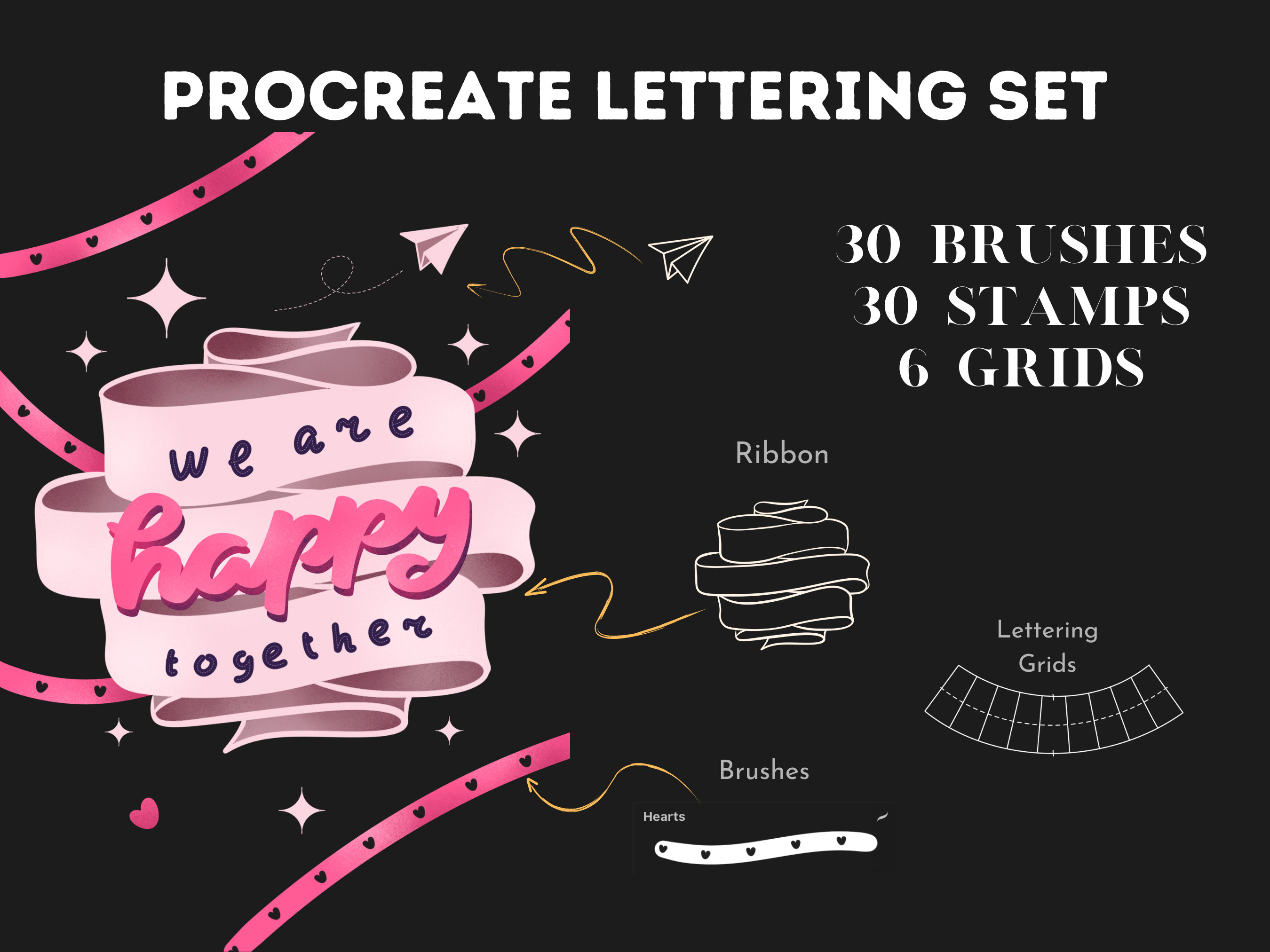 Dream Lettering Kit For Procreate-id000010