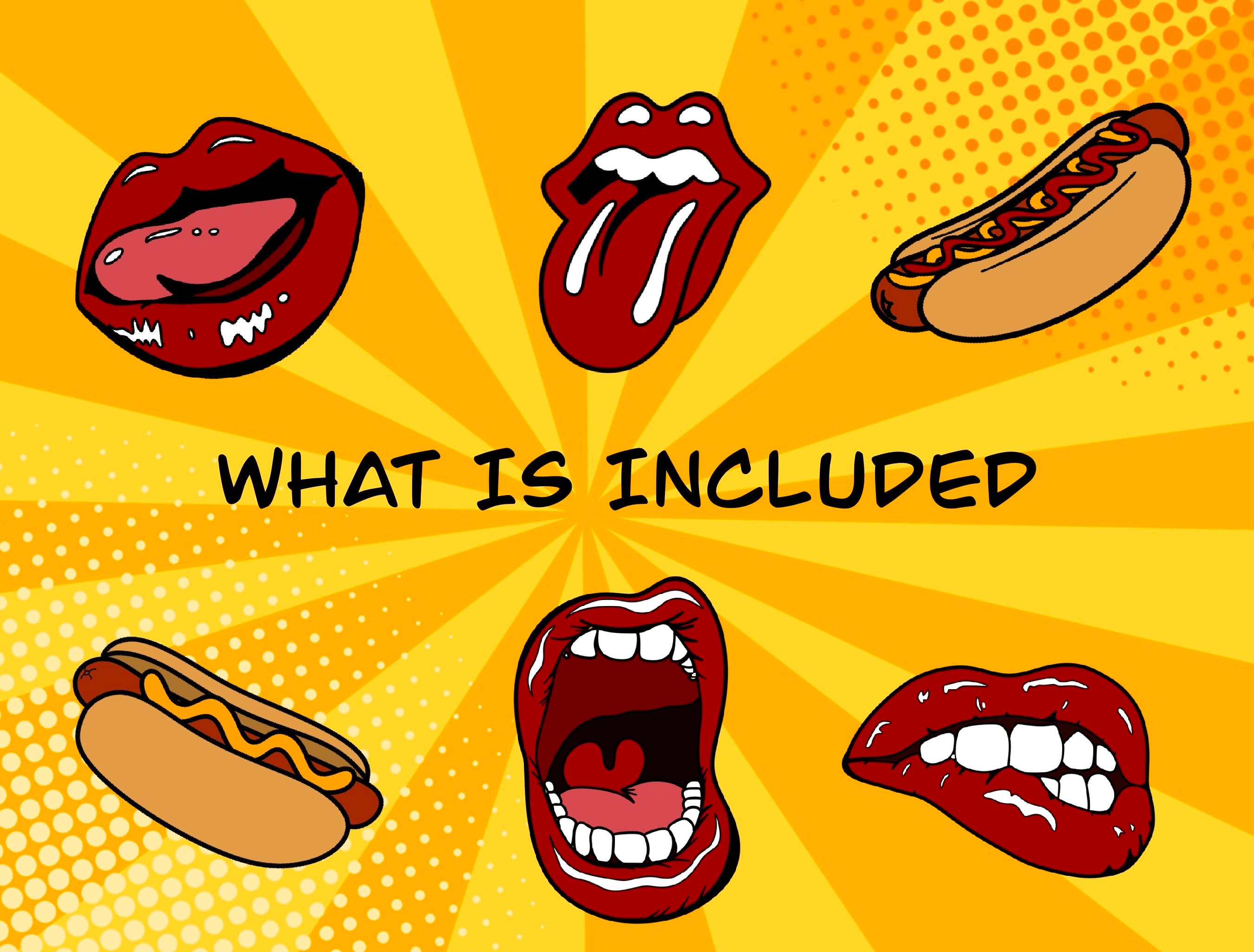 Pop Art Brush Set of 50 for Procreate Comics Art Procreate Stamps Half