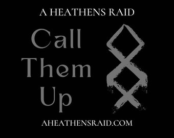 Call Them Up - Ancestor Invocation - Rune Spell Candle - Call upon your ancestors for their guidance and protection