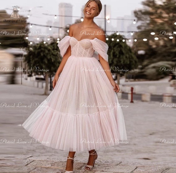 corset tulle dress