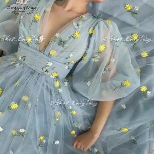 Pastel Green Corset Dress Fairy Tale Romantic Retro Vintage Etsy