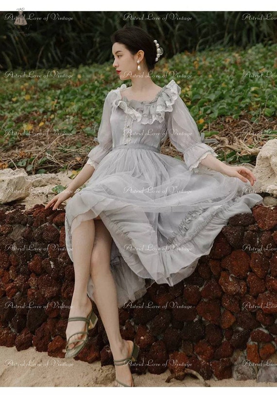 Lace retro dress cheap