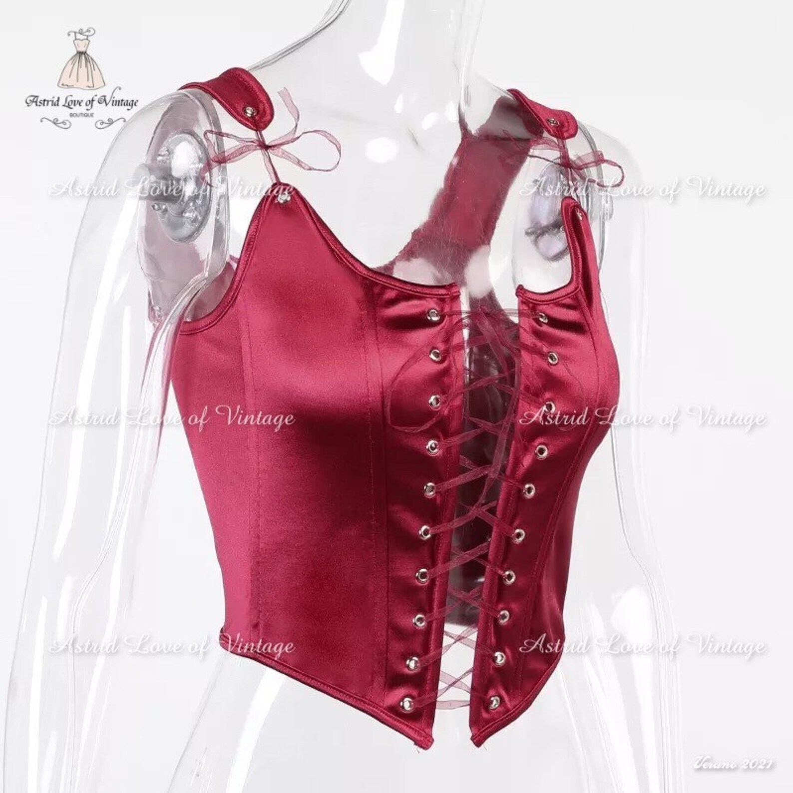 Corset peasant sleeping beauty cottage core various colors Etsy