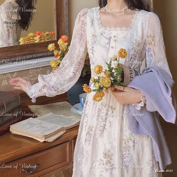 European vintage dress cheap
