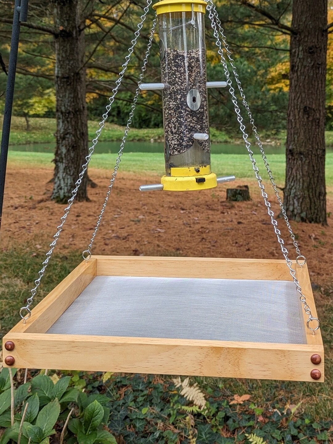 Seed Catcher / Large Tray Bird Feeder Etsy