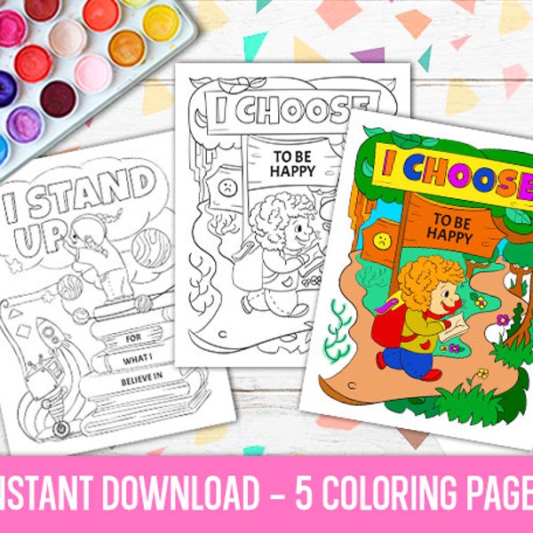 Insprational & Happiness Color Pages, Pages, Girls Printable Coloring Pages, Girls Printables, Girls Coloring Printables, Kids Books