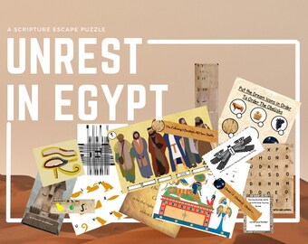 Bible Escape Puzzle: Unrest in Egypt
