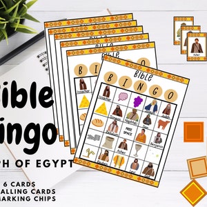 Bible Bingo: Joseph of Egypt