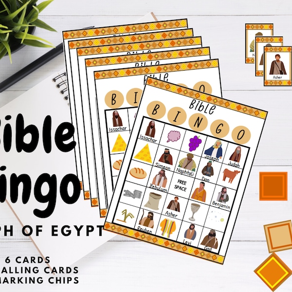 Bible Bingo: Joseph of Egypt