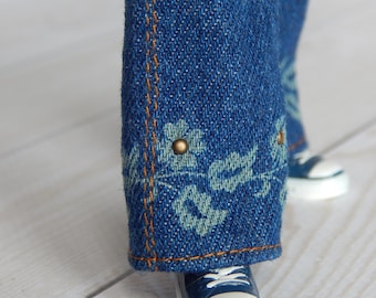 Doll Clothes 1/6 scale 11.5 inch, Doll Spring Jeans