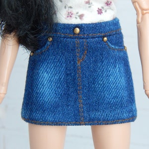 Doll Clothes 1/6 scale 11.5 inch, Doll Mini Skirt