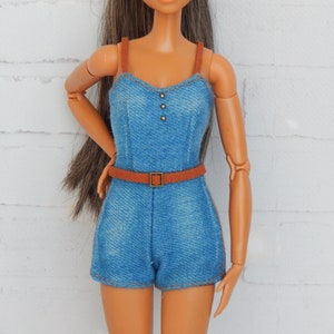 Doll Clothes 1/6 scale 11.5 inch, Doll Jumpsuit