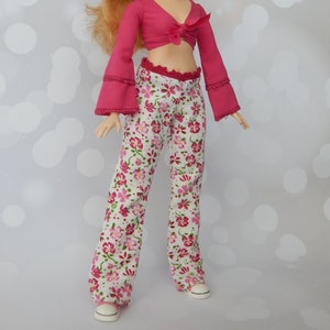 Doll Clothes 1/6 scale 11.5 inch, Doll Corduroy Pants image 1