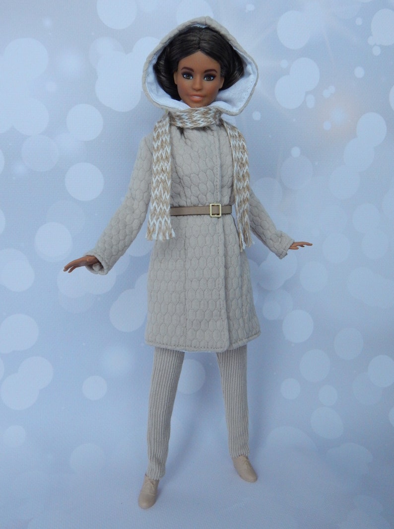 Doll Clothes 1/6 scale 11.5 inch, Doll Corduroy Pants image 9