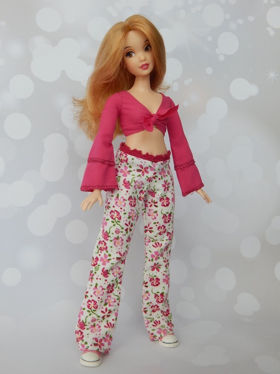 Doll Clothes 1/6 scale 11.5 inch, Doll Corduroy Pants