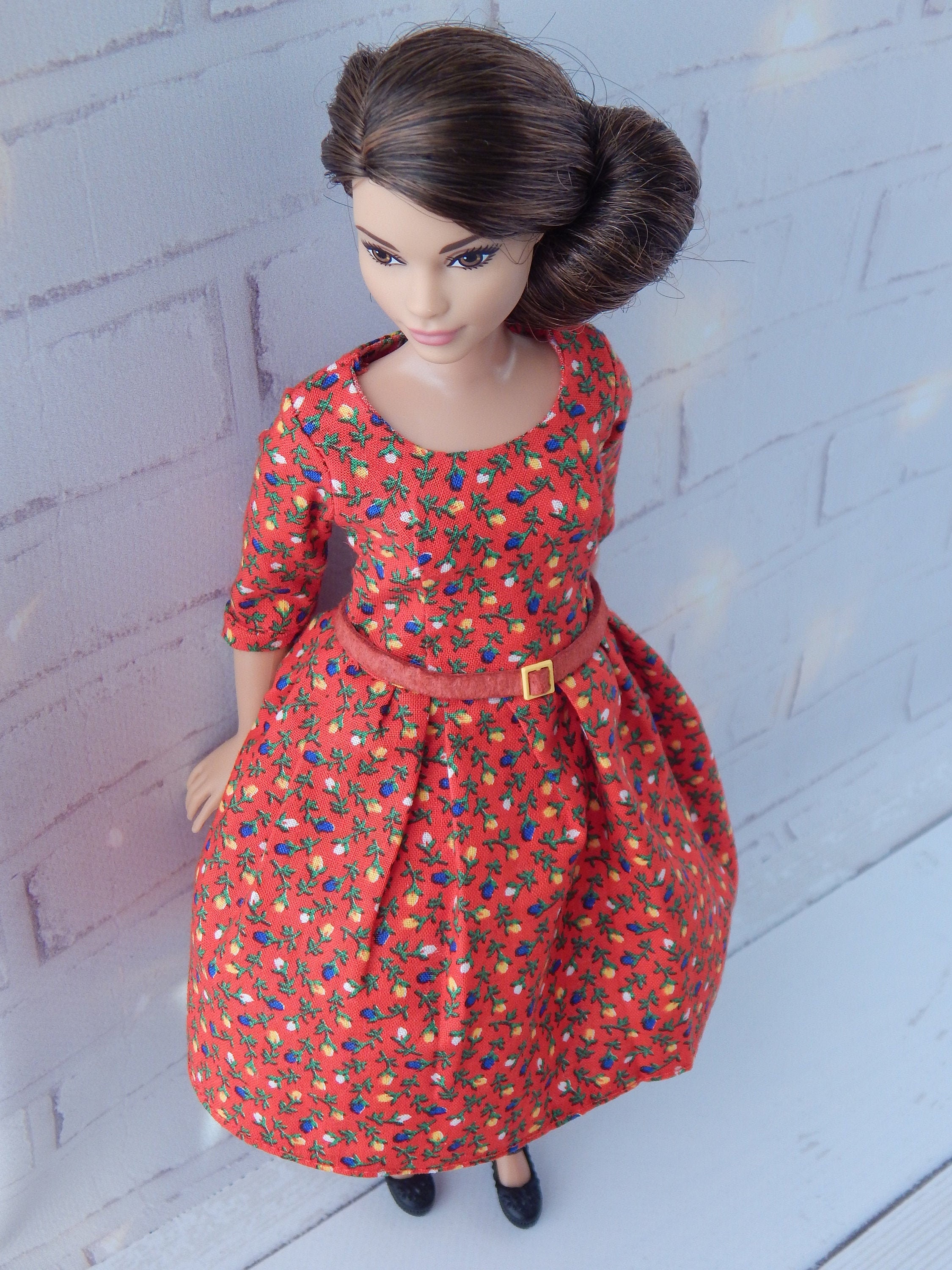 Barbie Red Dress Barbie Dress Barbie Doll Dress Lot Barbie | Etsy