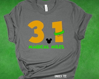 3.1 Magical Miles - 5k Marathon Weekend inspired Tee, Tanks, Tech Shirt, or Hoodie