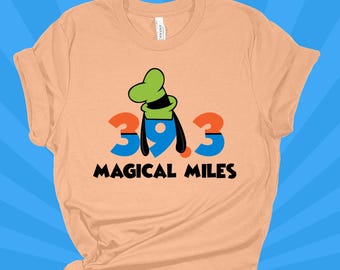 39.3 Magical Miles - Marathon Weekend inspired Tee, Tanks, Tech Shirt, or Hoodie