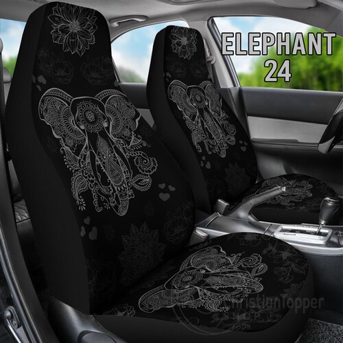 Elephant Floral Car Seat, orders Car Seat Canopy, Seat Cushions, Car Seat Cover For SUV, Aesthetic Seat Cover, Unique Seat Cover, Animal Seat Cover
