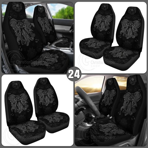 Elephant Floral Car Seat, orders Car Seat Canopy, Seat Cushions, Car Seat Cover For SUV, Aesthetic Seat Cover, Unique Seat Cover, Animal Seat Cover