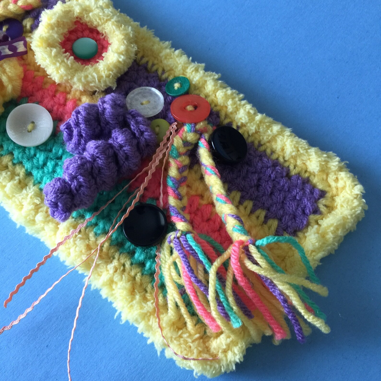 Twiddle Cuff Fidget Mat Alzheimers Dementia Autism Brain Etsy