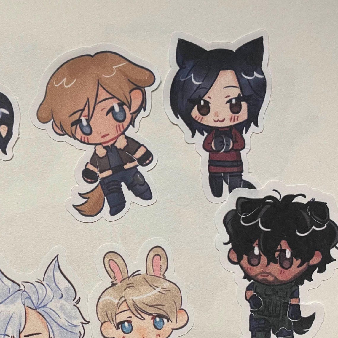 Re4 Resident Evil 3 + 4 Inspired Leon Ada Carlos Stickers - Etsy