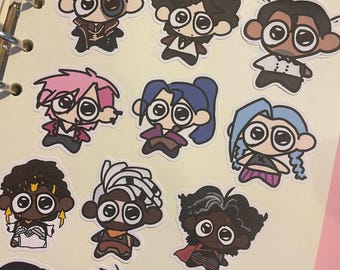 arcane scrimblo stickers